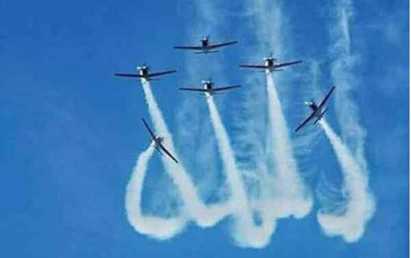 TNI AU Benarkan Foto Lafaz Allah dari Atraksi di Jogja